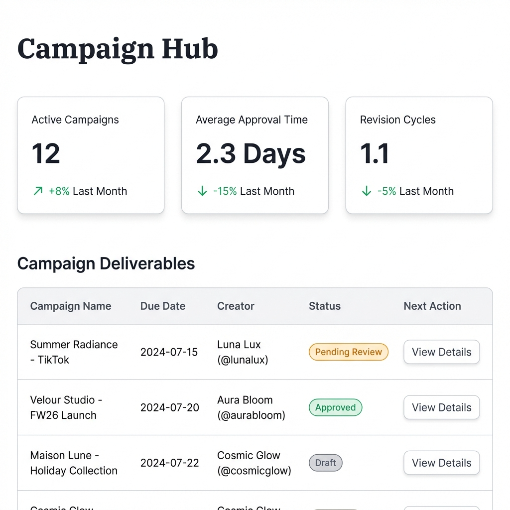 Campaign hub